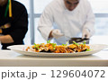 Fine dining and culinary art concept 129604072