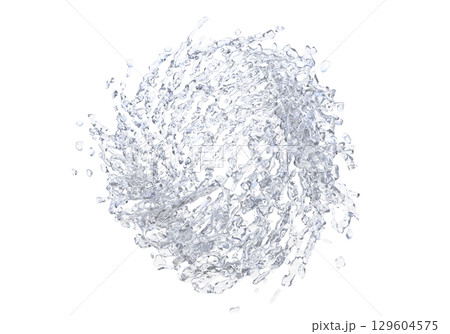 水しぶき 129604575