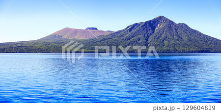 支笏湖 (北海道 7月) 支笏湖 (北海道 7月) 129604819