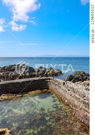 北海道～本州最短の地　(北海道　7月) 129605017