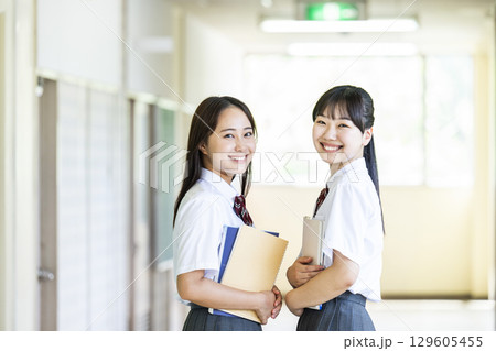 女子高生のポートレート 女子高生のポートレート 129605455