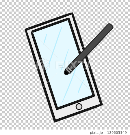 Touch pen smartphone simple 129605549