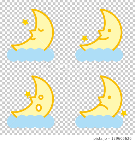Profile Moon Profile Moon 129605626