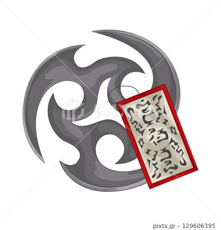 Illustration of Shuriken 129606395