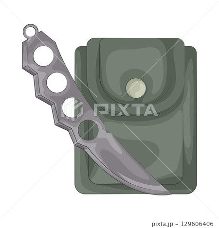 Illustration of Shuriken Illustration of Shuriken 129606406