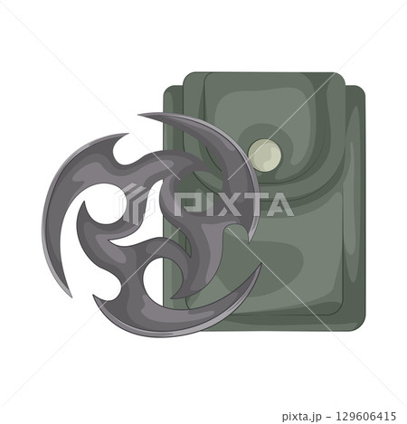 Illustration of Shuriken 129606415