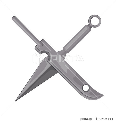 Illustration of Shuriken 129606444
