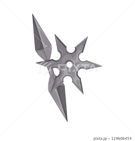 Illustration of Shuriken Illustration of Shuriken 129606454