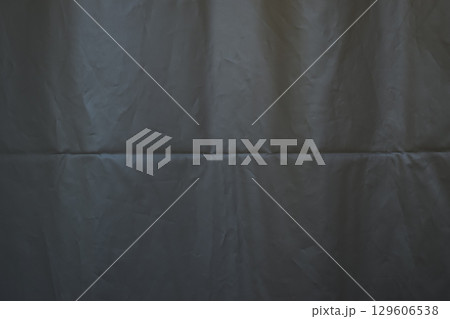 white plastic curtain texture in bathroom white plastic curtain texture in bathroom 129606538