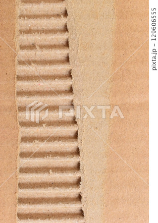 tear brown cardboard box texture background, recycle material tear brown cardboard box texture background, recycle material 129606555