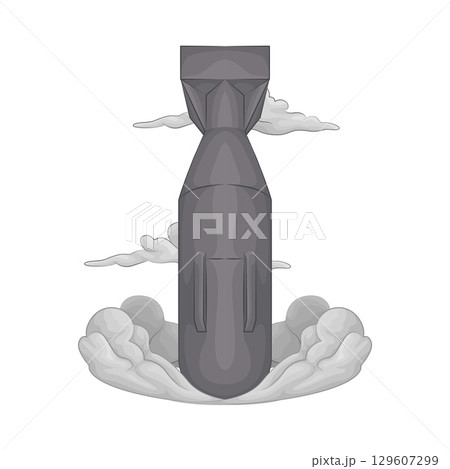 Illustration of Nuclear Bomb Illustration of Nuclear Bomb 129607299