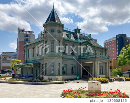 旧福岡県公会堂貴賓館 塔側 福岡県福岡市 快晴 旧福岡県公会堂貴賓館 塔側 福岡県福岡市 快晴 129608126