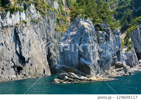 蘇洞門の一つ、唐船島 蘇洞門の一つ、唐船島 129609117