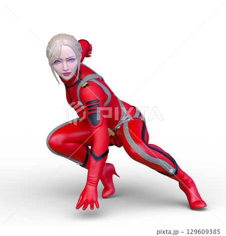 サイバーウーマン 129609385