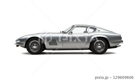 Retro Sports Car Retro Sports Car 129609606