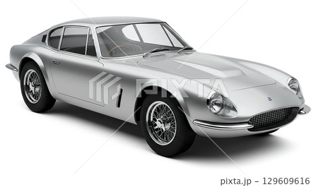 Retro Sports Car Retro Sports Car 129609616