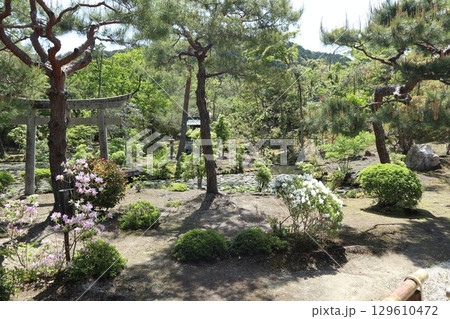 歴史あふれる京都南禅寺の初夏の風景 129610472