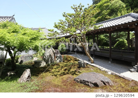 歴史あふれる京都南禅寺の初夏の風景 歴史あふれる京都南禅寺の初夏の風景 129610594