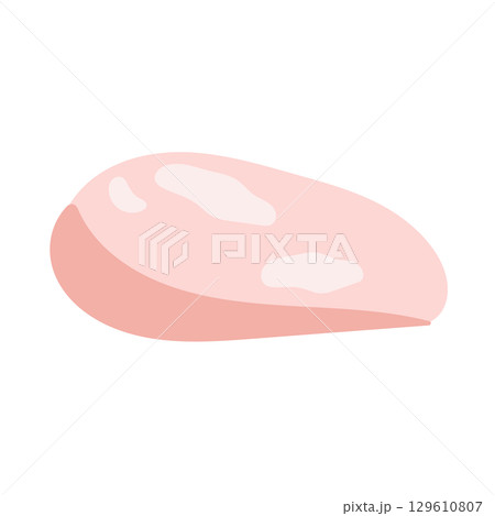 鶏むね肉 生肉 イラスト 鶏むね肉 生肉 イラスト 129610807