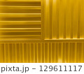 Abstract Yellow Geometric Wall Texture 129611117