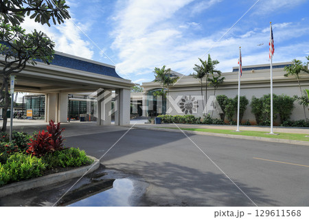 ハワイ（オアフ島）の休日（ゴルフライフ）カポレイ 129611568