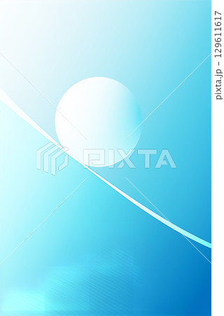 青と白の背景素材 129611617