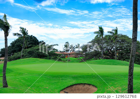 ハワイ（オアフ島）の休日（ゴルフライフ）カポレイゴルフクラブ 129612768