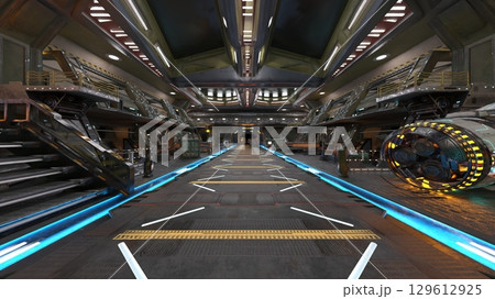 宇宙船格納庫 129612925