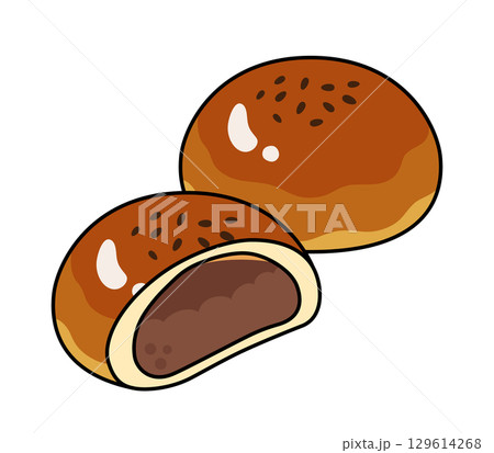 あんパンのアイコン 129614268
