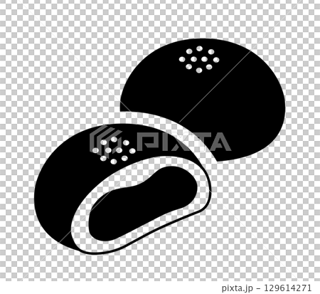 紅豆麵包圖標 129614271