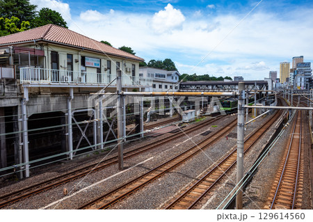 東京の鉄道風景 鶯谷駅周辺に連なる線路 2025.07　a-1 129614560