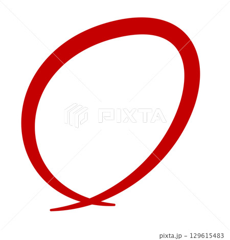 丸のマーク 129615483