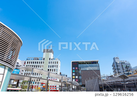 京王線調布駅　駅前の風景　東京都調布市小島町 129616256
