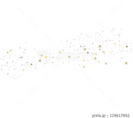 Silver And Gold Celebration Confetti Overlay For Wedding And Anniversary Silver And Gold Celebration Confetti Overlay For Wedding And Anniversary 129617602