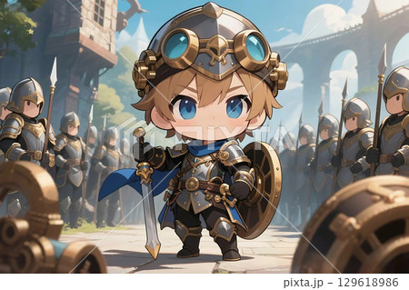 スチームパンク・ファンタジー 129618986