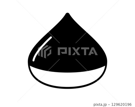 くりのアイコン　モノトーン 129620196