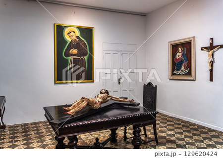 Interior of the convent and church of Nossa Senhora do Carmo in Interior of the convent and church of Nossa Senhora do Carmo in 129620424