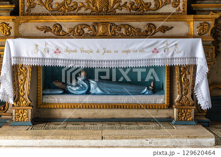 Interior of the Cathedral Metropolitana in the city of Sao Luis 129620464