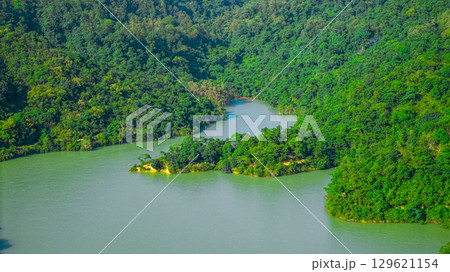 Aug 9 2025 Tranquil waters of scenic Shing Mun Reservoir Aug 9 2025 Tranquil waters of scenic Shing Mun Reservoir 129621154