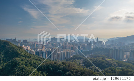 Aug 9 2025 Modern urban life in Tsuen Wan New Town 129621176