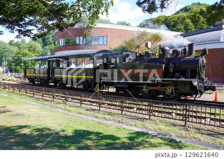 蒸気機関車S-304・三笠鉄道村(8月) 蒸気機関車S-304・三笠鉄道村(8月) 129621640