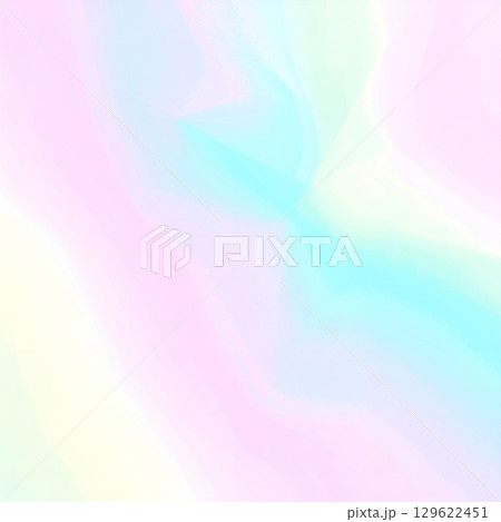 柔らかなパステル水彩グラデーション背景 129622451