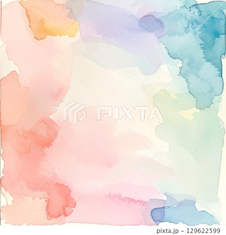 水彩のテクスチャー背景素材 水彩のテクスチャー背景素材 129622599