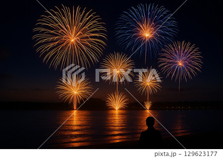 打ち上げ花火 打ち上げ花火 129623177