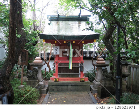 奈良市の漢國神社境内にある林神社（饅頭の社） 129623971