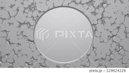 White and light gray background texture. Abstract marble cement texture, natural stone patterns for design work. Frame for writing, announcements 129624226