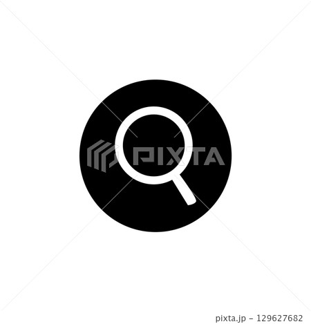 Icon shercing vectors design black and white color 129627682
