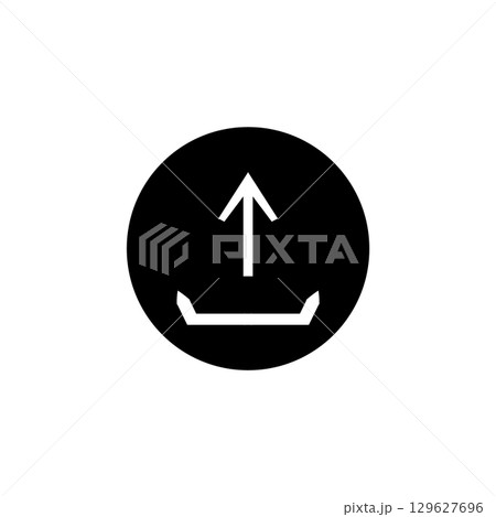 icon vectors upload send file emblem symbol design icon vectors upload send file emblem symbol design 129627696