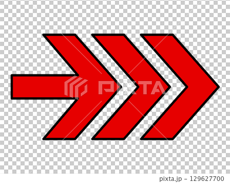 A red arrow pointing right, drawn in a straight line A red arrow pointing right, drawn in a straight line 129627700