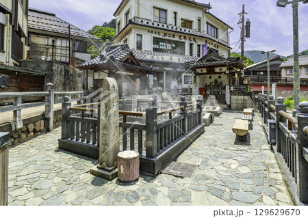 湯村温泉 荒湯 兵庫県新温泉町 湯村温泉 荒湯 兵庫県新温泉町 129629670